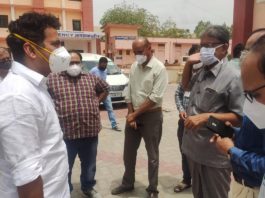 सांसद राहुल कस्वां ने किया जिला अस्पताल का निरीक्षण