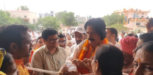 भाजपा प्रत्याशी राजकुमार रिणवां ने किया भाजपा कार्यालय का उद्घाटन, बड़ी संख्या कार्यकर्ता रहे मौजूद