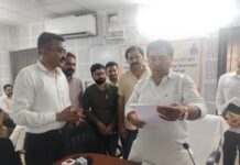 पत्रकार हरिपाल सिंह पर हमले को लेकर IFWJ ने मंत्री के के बिश्नोई को सौंपा ज्ञापन