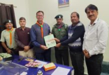 हिंदुस्तान स्काउट एंड गाइड के नए मुख्य जिला आयुक्त बने अशोक कुमार शर्मा