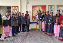 डिफेंस स्कूल में मनाया गया आयरन लेडी इंदिरा गांधी का जयंती दिवस