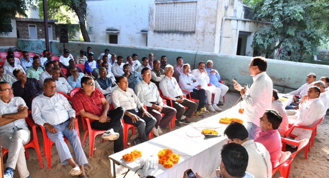 राज्य कर्मचारी संयुक्त महासंघ की संघर्ष चेतना यात्रा पहुंची चूरू, कर्मचारियों के हक में उठी आवाज