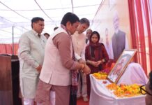 भगवान बिरसा मुंडा ने साहस, संघर्ष और नेतृत्व क्षमता से जनजाति समुदायों को दिलाए अधिकार : अविनाश गहलोत