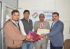 एसआईआर—2026 के दौरान शत – प्रतिशत कार्य करने वाले बीएलओ डॉ मनरूप सिंह चौधरी को किया सम्मानित