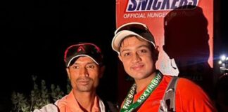 लद्दाख के बाद अब द बॉर्डर अल्ट्रा मैराथन में लिया सचिन भांबू ने हिस्सा