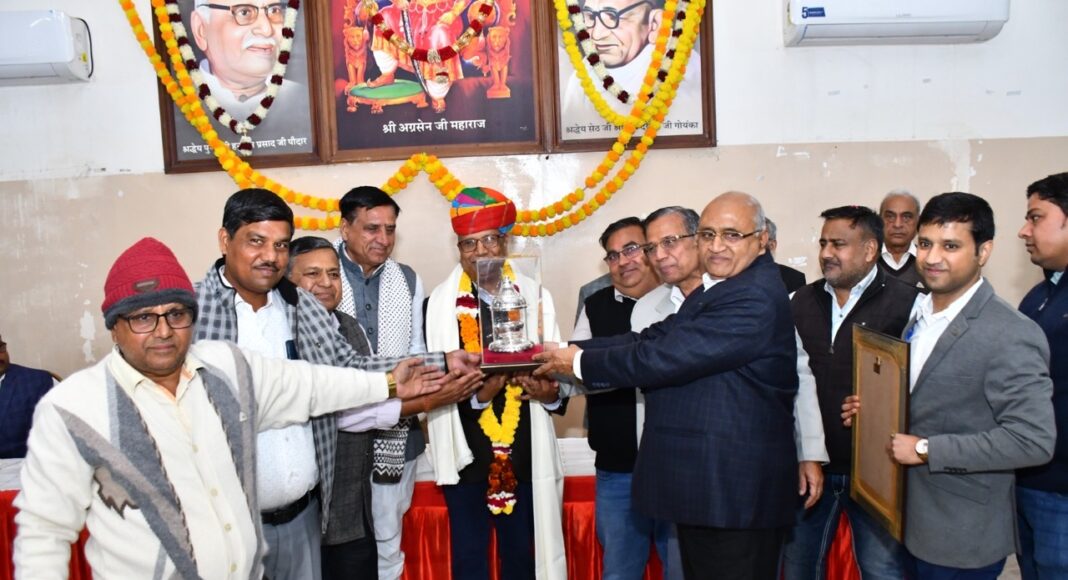 चूरू की धरती ने मुझे ईमानदारी से कार्य करने का संस्कार दिया-गुप्ता