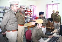 आईजी ने बगड़ थाने और चिड़ावा डीएसपी कार्यालय का किया वार्षिक निरीक्षण