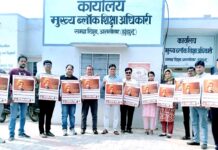 अलसीसर-मलसीसर में 274 विद्यार्थियों को विवेकानंद पुस्तक और कैलेंडर वितरित किए गए