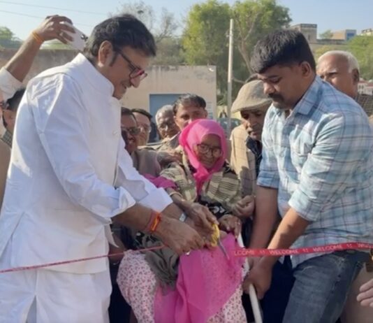 जसरासर में कैप्टन नानूसिंह राठौड़ स्मृति राजपूत सेवा सदन का लोकार्पण