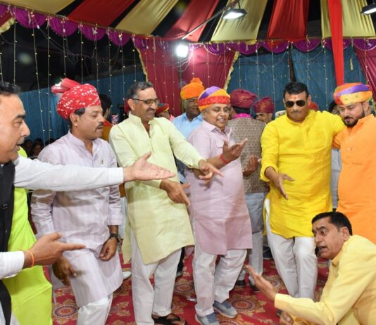 लायंस क्लब चूरू द्वारा होली मिलन समारोह आयोजित