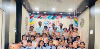 अबेकस प्रतियोगिता में सेंट विवेकानंद के बच्चों ने बढ़ाया चिड़ावा का मान
