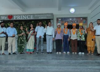 डिफेंस स्कूल की नैनसी चौधरी ने किया स्टेट टॉप, 500 में से 498 नंबर प्राप्त किए