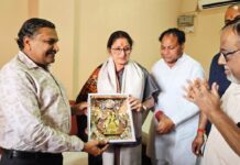 केंद्रीय मंत्री अन्नपूर्णा देवी ने झुंझुनूं में राणी सती मंदिर में किए दर्शन, महिला सशक्तिकरण पर दिया जोर