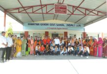 इण्डाली विद्यालय में मेधावी विद्यार्थियों का सम्मान, डीजे के साथ निकाली जन-जागरूकता रैली