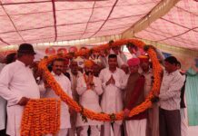 ढाणी बाढ़ान में 46.50 लाख रुपए की लागत से बनने वाले पशु अस्पताल भवन का हुआ शिलान्यास