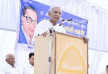 अंबेडकर जयंती पर झुंझुनूं में भव्य समारोह, सांसद बृजेन्द्र सिंह ओला ने दी 10 लाख की सौगात