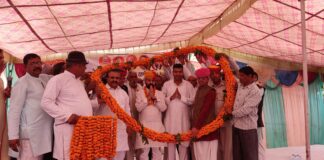 ढाणी बाढ़ान में 46.50 लाख रुपए की लागत से बनने वाले पशु अस्पताल भवन का हुआ शिलान्यास