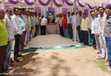 खेतड़ी में धुमधाम से मनाई संविधान निर्माता बाबा साहेब अंबेडकर जयंती, महापुरुषों के जीवन से प्रेरणा लेकर आगे बढ़ने का किया आह्वान