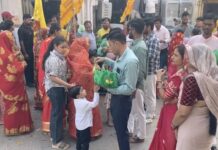 सैन जयंती पर निकली भव्य शोभायात्रा, शहर में गूंजे जयकारे