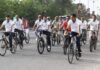 फिटनेस की ओर बढ़े कदम: “संडे ऑन साईकिल” अभियान में पुलिस और आमजन ने दिखाई ऊर्जा