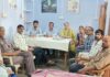 खेतड़ी के राजकीय सार्वजनिक पंचायत समिति पुस्तकालय में विकास समिति की बैठक आयोजित