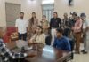 किरावली में चल रही हिंदी फिल्म “तेरी अदाओं ने मारा सनम” की शूटिंग