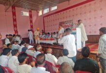 खेतड़ी में कांग्रेस पदाधिकारियों की बैठक, संगठन को मजबूत करने पर दिया गया जोर