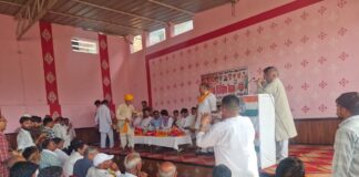 खेतड़ी में कांग्रेस पदाधिकारियों की बैठक, संगठन को मजबूत करने पर दिया गया जोर