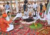 राज्यपाल हरिभाऊ बागड़े ने 108 कुण्डीय श्रीराम महायज्ञ में दी आहुति, झड़ाया बालाजी धाम में किए दर्शन