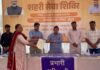 नगर परिषद के शहरी सेवा शिविर का विधायक राजेंद्र भांबू ने किया निरीक्षण