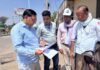 चूरू उपखंड जनगणना अधिकारी धीरज झाझड़िया ने किया जनगणना कार्य का निरीक्षण