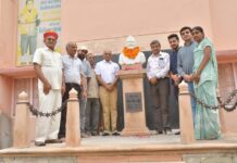 पूर्व सांसद मोहर सिंह राठौड़ की 41वीं पुण्यतिथि पर किए श्रद्धा-सुमन अर्पित