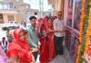 पूनिया कॉलोनी में माया ब्यूटी पार्लर का शुभारंभ
