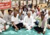 बिजली समस्याओं के समाधान को लेकर किसान सभा ने सौंपा ज्ञापन