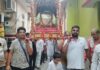 सिंघाना में भगवान जगन्नाथ जी की भव्य शोभायात्रा निकली, श्रद्धालुओं ने किया स्वागत