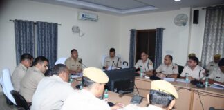 एसपी कावेन्द्र सिंह सागर ने अपराध समीक्षा गोष्ठी में दिए सख्त निर्देश