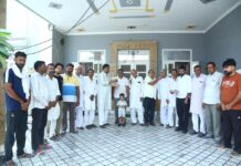 राष्ट्रीय सचिव बनने पर जगदीश जांगिड़ का कांग्रेस कार्यकर्ताओं ने किया स्वागत