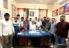 पीटीआई भर्ती 2022 के चयनित शारीरिक शिक्षकों ने स्थायीकरण सूची जारी करने की मांग को लेकर किया प्रदर्शन