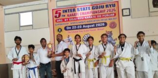 हनुमानगढ़ के कराटे खिलाड़ियों ने अंतरराज्यीय चैंपियनशिप में लहराया परचम