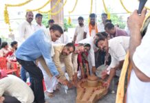 नगर परिषद परिसर में गूंजे हर-हर महादेव के जयकारे