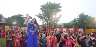 एसएस मोदी विद्या विहार में सजा सावन का रंग, ‘लहरिया-5.0’ में झूमीं 600 से अधिक महिलाएं