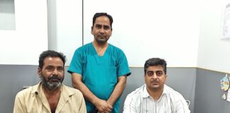 गुमान सिंह के पित्त की नली में कट से हो रहा था पित्त का रिसाव