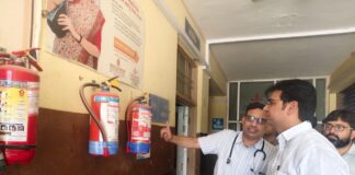 सीएमएचओ डॉ. छोटेलाल गुर्जर ने तीन चिकित्सा संस्थानों का किया निरीक्षण