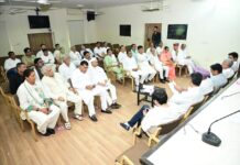 जयपुर में कांग्रेस की दो दिवसीय बैठक में चूरू के नेताओं ने रखा संगठन का फीडबैक