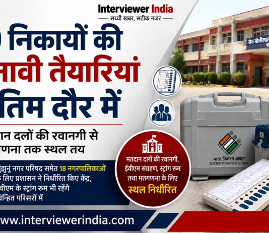 नगरीय निकाय चुनाव को लेकर निर्धारित किए गए चुनावी केंद्रों की जानकारी।
