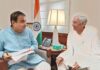शेखावाटी को सड़क विकास की बड़ी सौगात की उम्मीद: गडकरी से मिले सांसद बृजेंद्र सिंह ओला