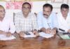 तबादलों और मीडिया प्रवेश प्रतिबंध पर शिक्षक संघ का सरकार के खिलाफ मोर्चा
