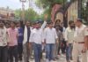 चूरू नगर परिषद में यूथ कांग्रेस का प्रदर्शन, वार्डों की समस्याओं को लेकर जताया रोष