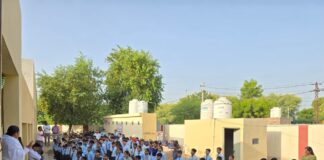 10 करोड़ नशामुक्ति प्रतिज्ञा महाअभियान के तहत 3 विद्यालयों में जागरूकता कार्यक्रम