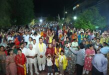 हनुमानगढ़ वार्ड 13 में मंजू रणवां के समर्थन में नुक्कड़ सभा